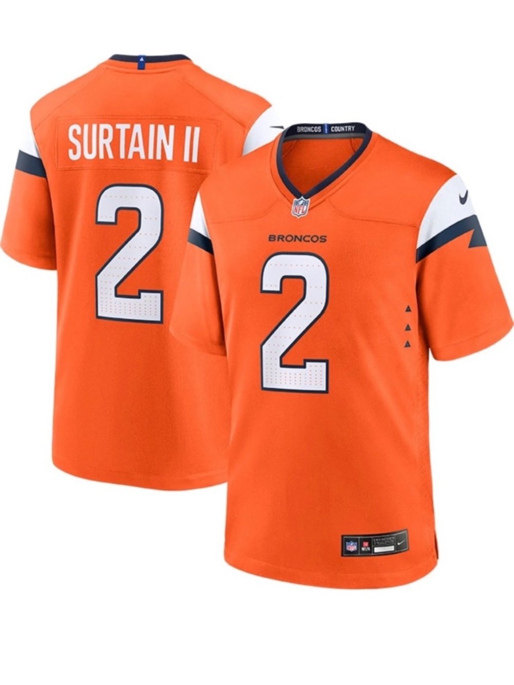 Pat Surtain Jersey - Orange